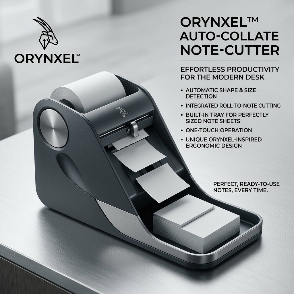 ORYNXEL™ Auto-Collate Note-Cutter